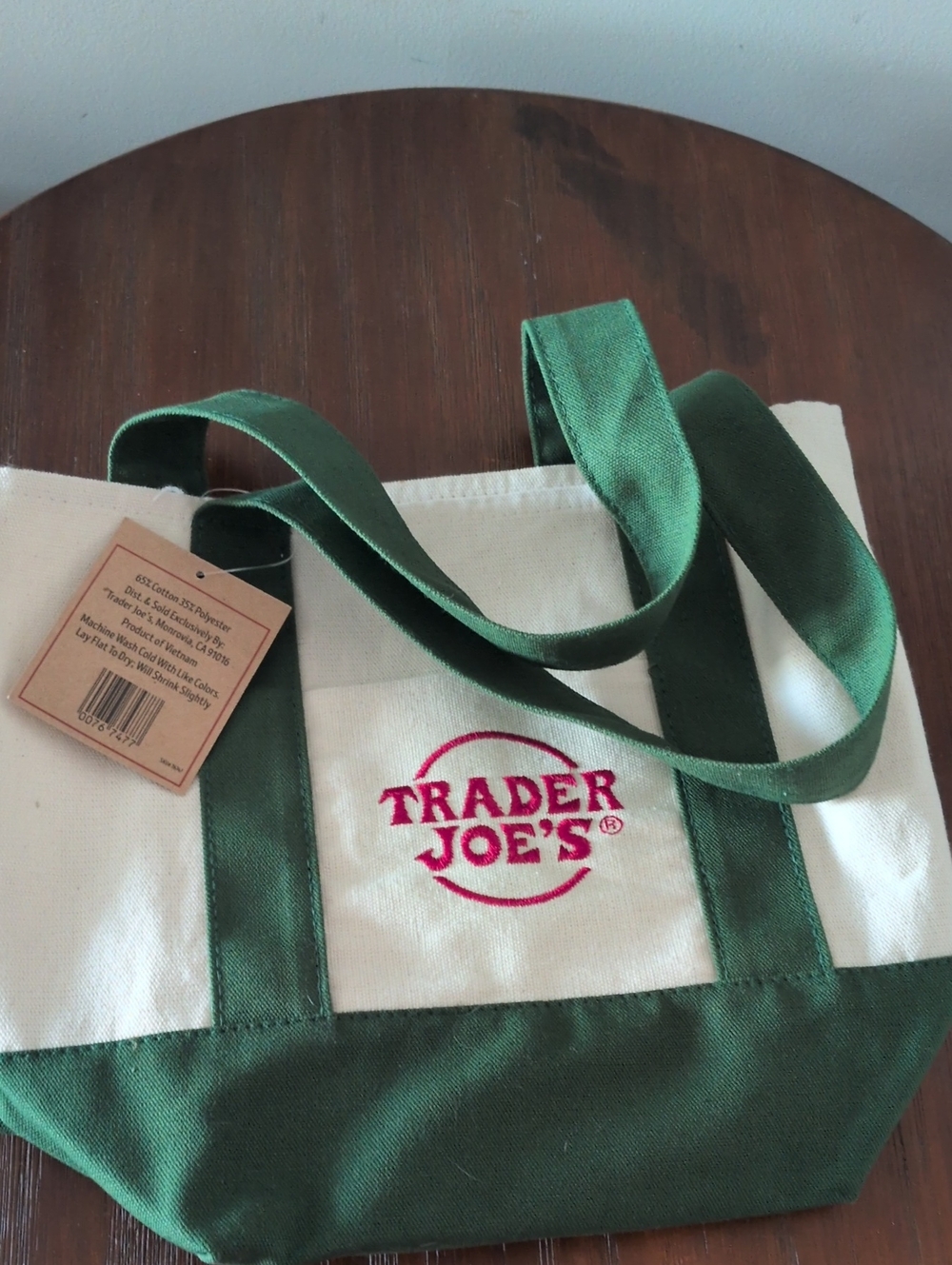 Trader Joe's Canvas Tote Bag (Small)